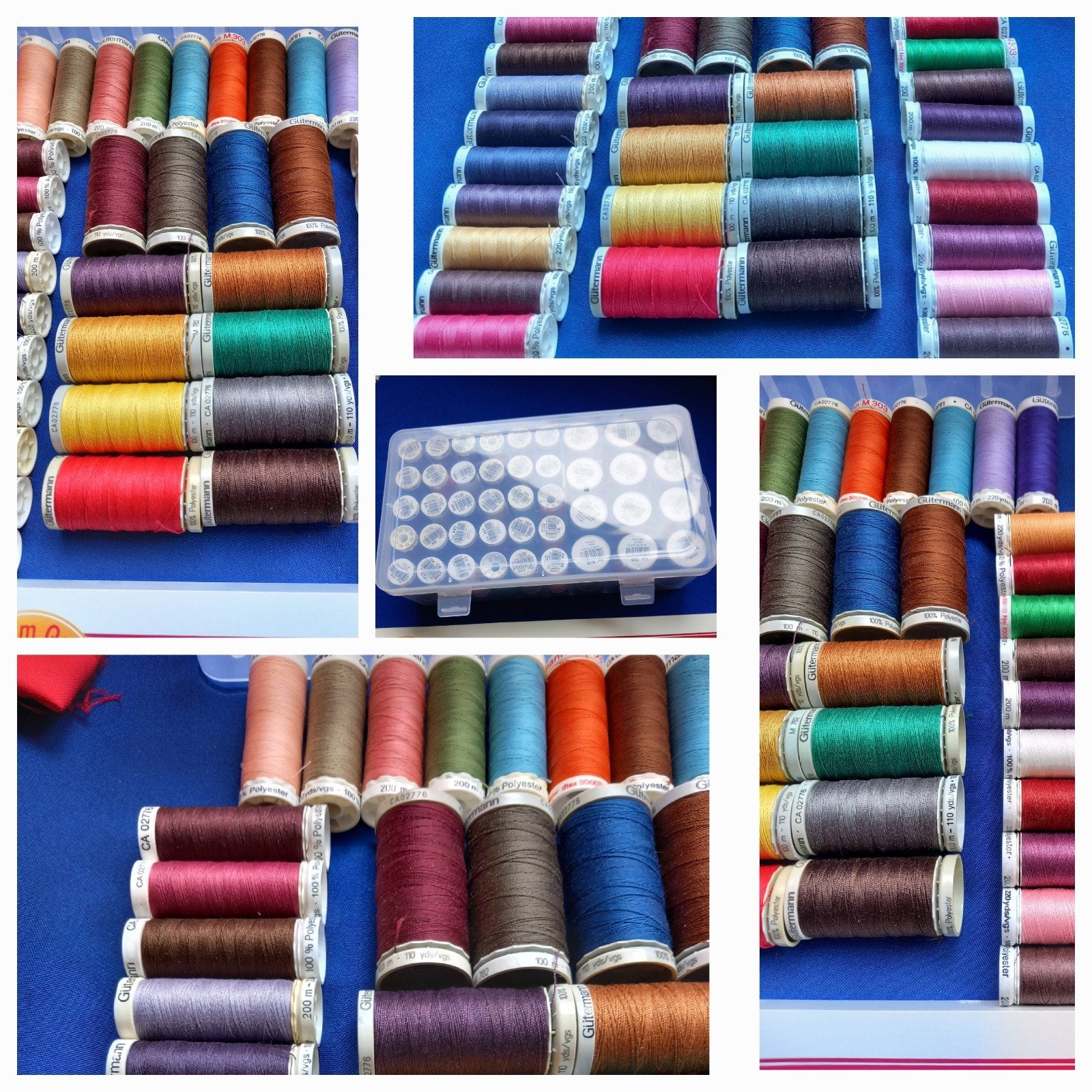 Gutermann naaigaren in sorteerdoos, Ophalen of Verzenden