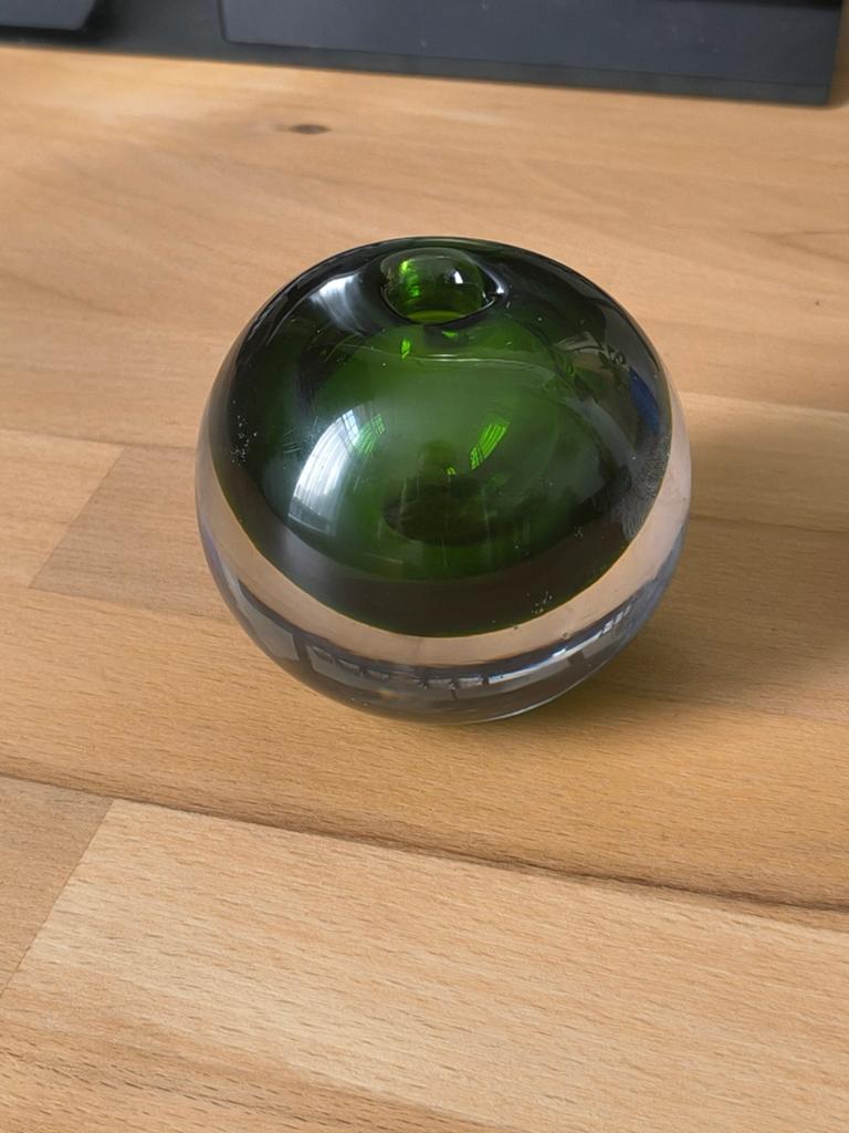 Antieke bol, Leerdam glas, Antiek en Kunst, Ophalen of Verzenden