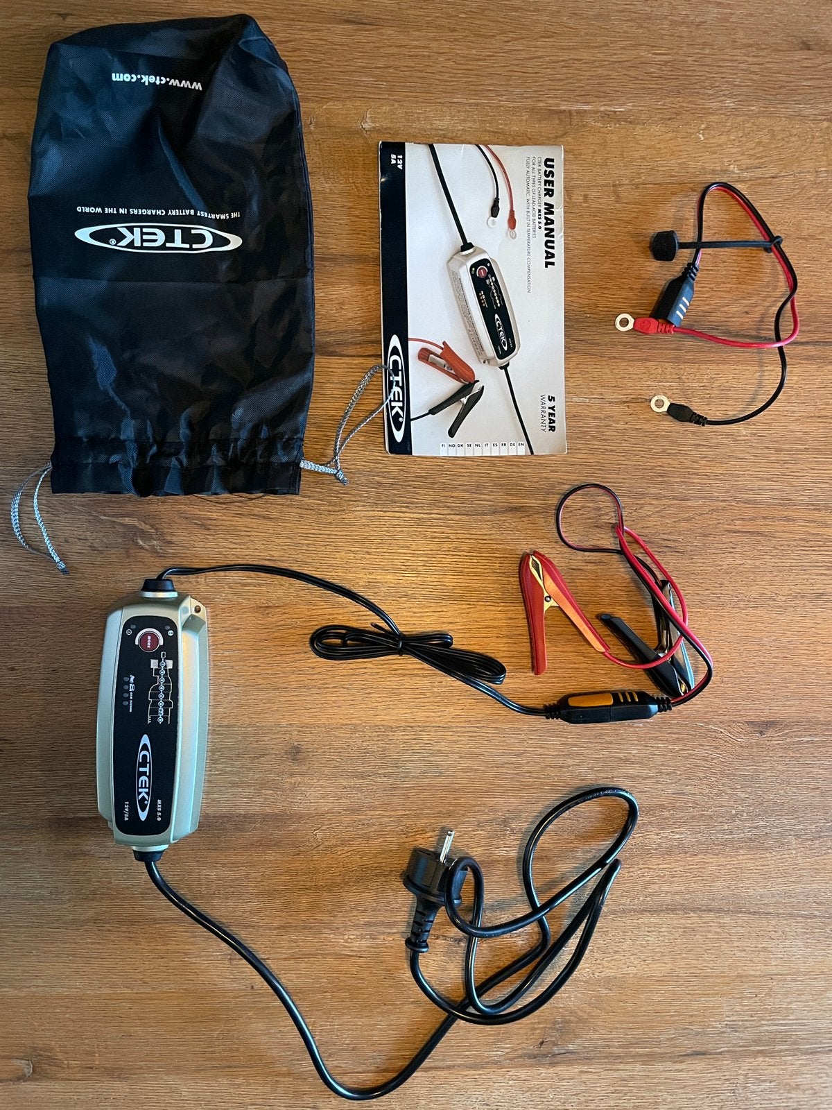 CTEK MXS 5.0 druppellader voor auto en motor, Ophalen of Verzenden