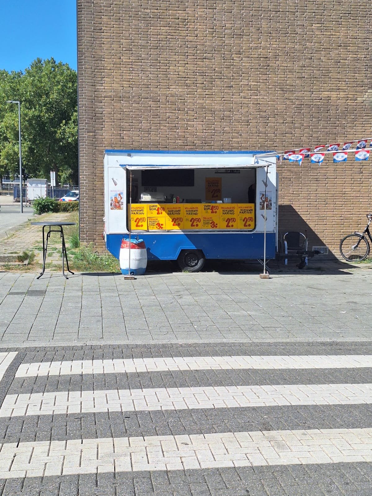 Haringkraam + standplaatsvergunning, Zakelijke goederen, Horeca | Overige, Ophalen