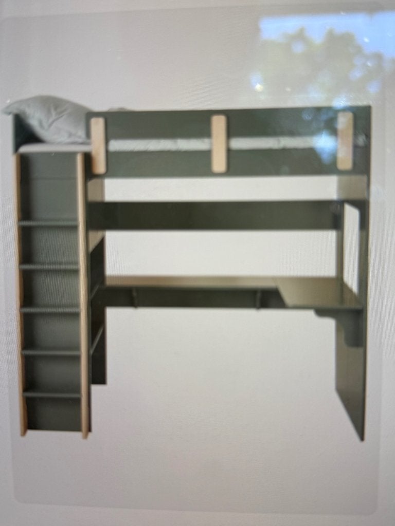 stapelbed 190x90 incl matrass, Ophalen, Zo goed als nieuw, Stapelbed