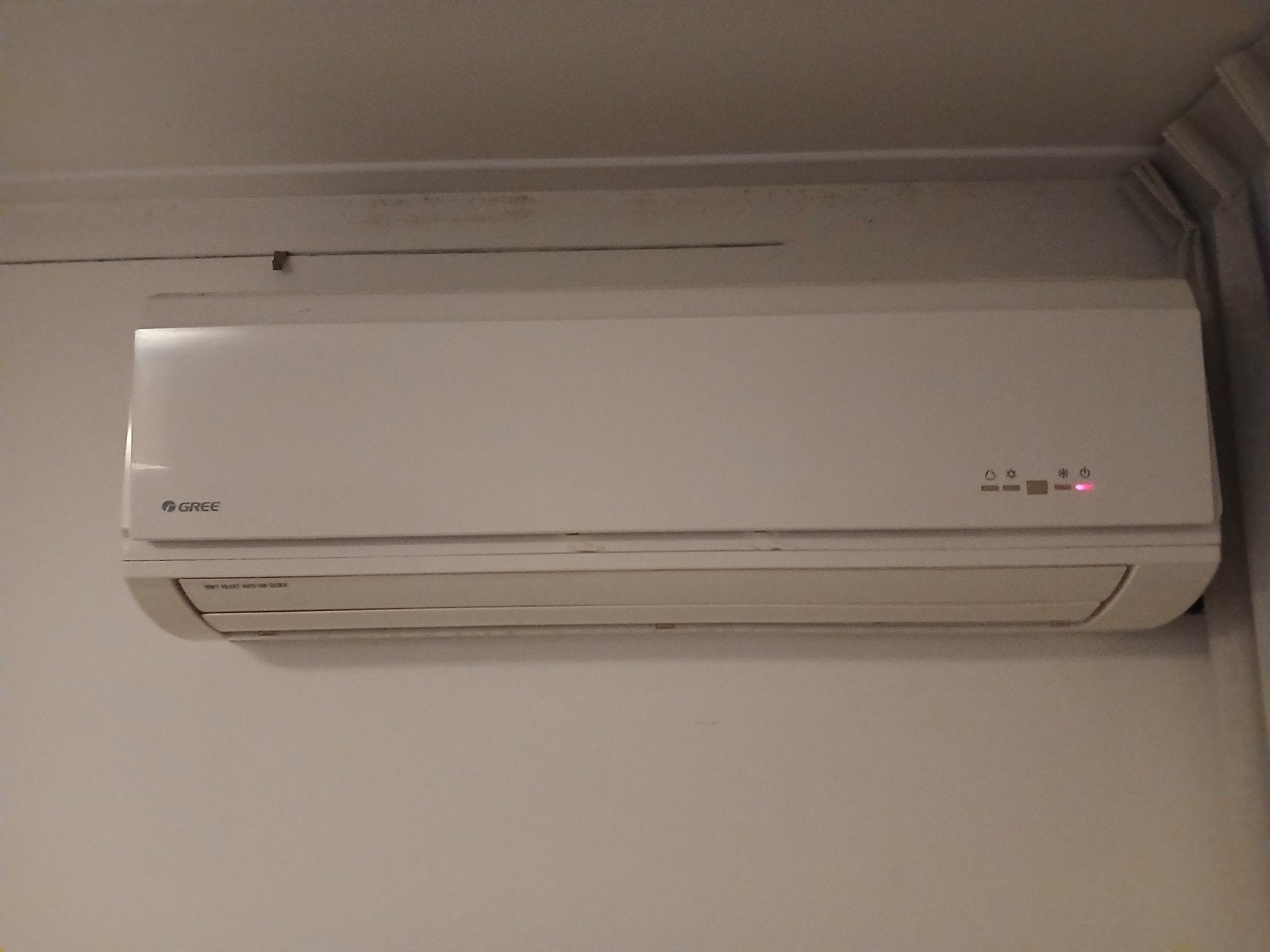 Gree Airco duo Split  met leidingen, Ophalen, 3 snelheden of meer, 100 m³ of groter, Afstandsbediening
