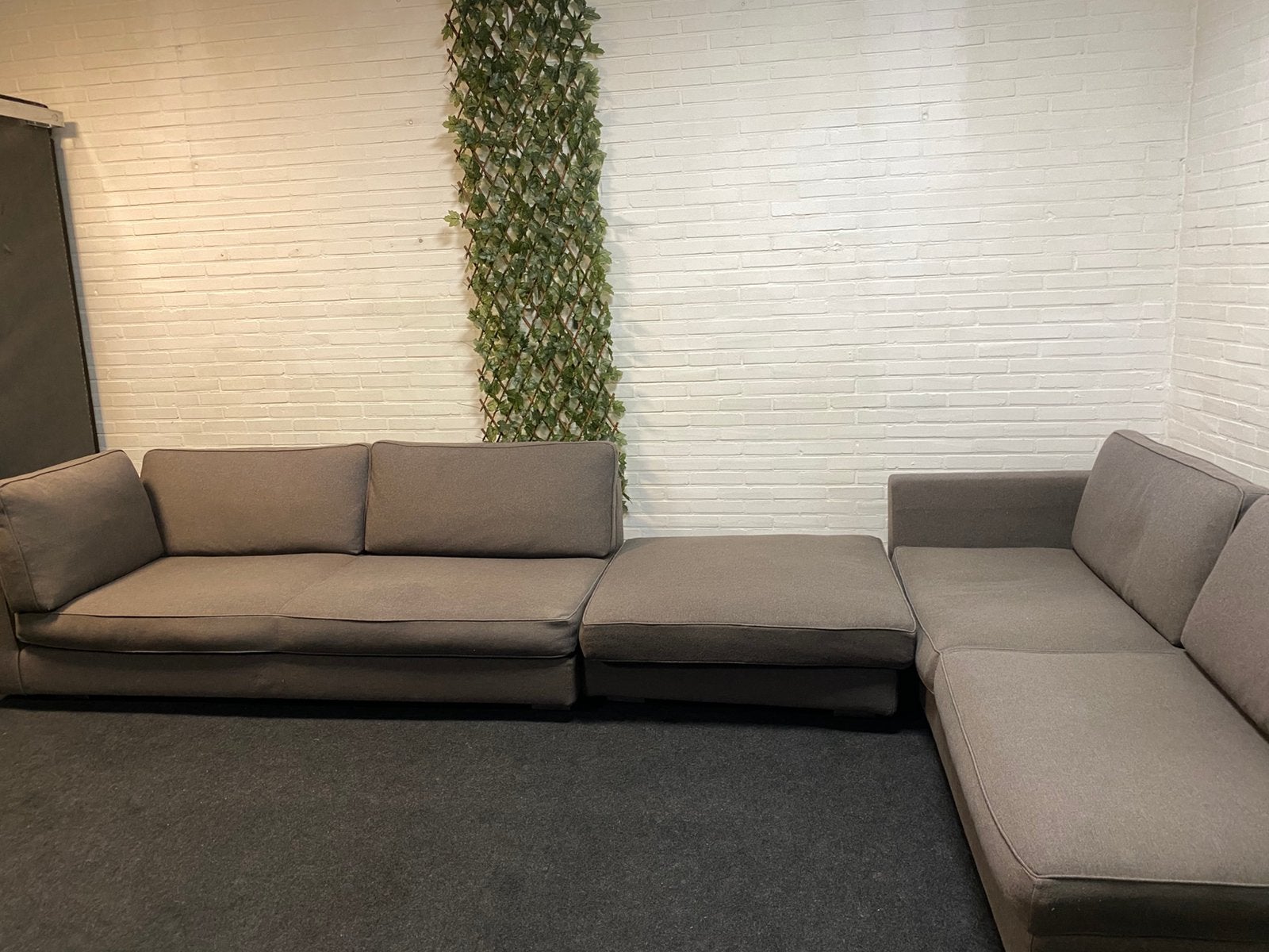 MINOTTI HILTON  hoekbank - Gratis Levering, Ophalen of Verzenden, Gebruikt, Vierpersoons of meer