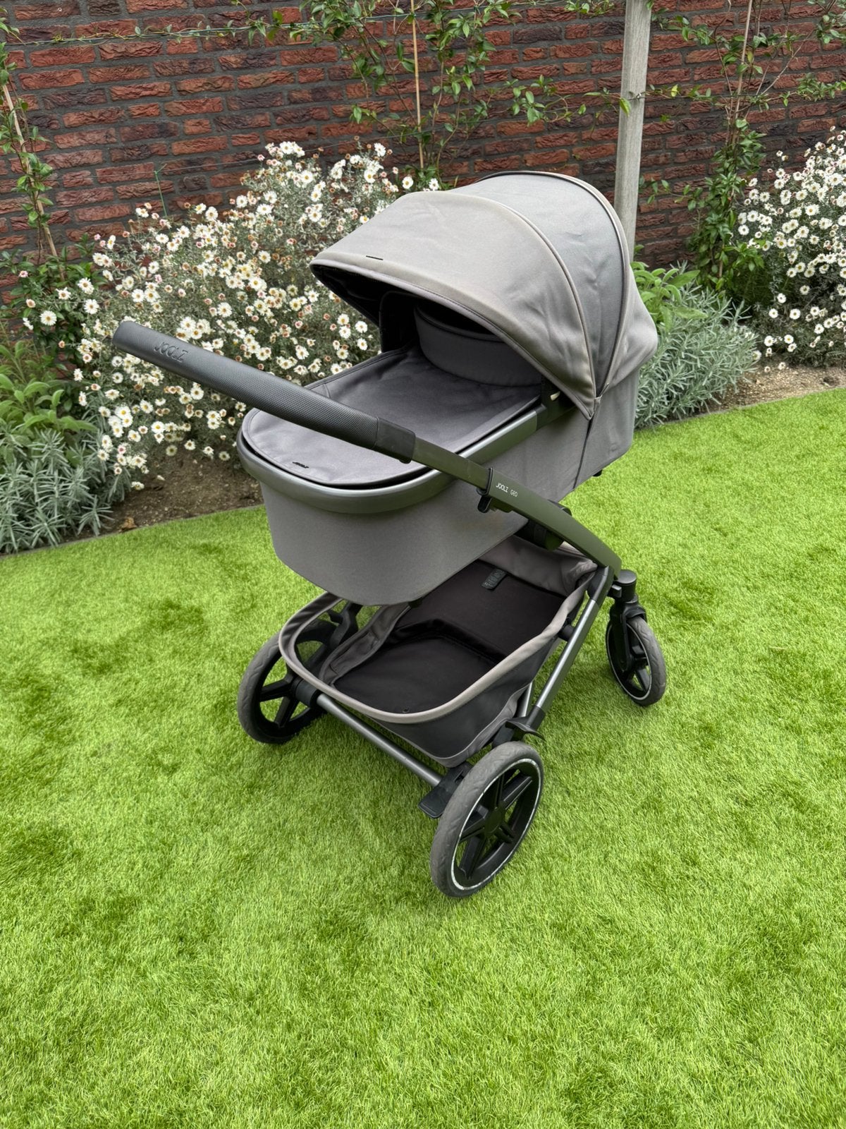 Joolz Geo 3 Kinderwagen 2-in-1 – Pure Grey | Complete set |, Zo goed als nieuw, Combiwagen, Duowagen, Ophalen