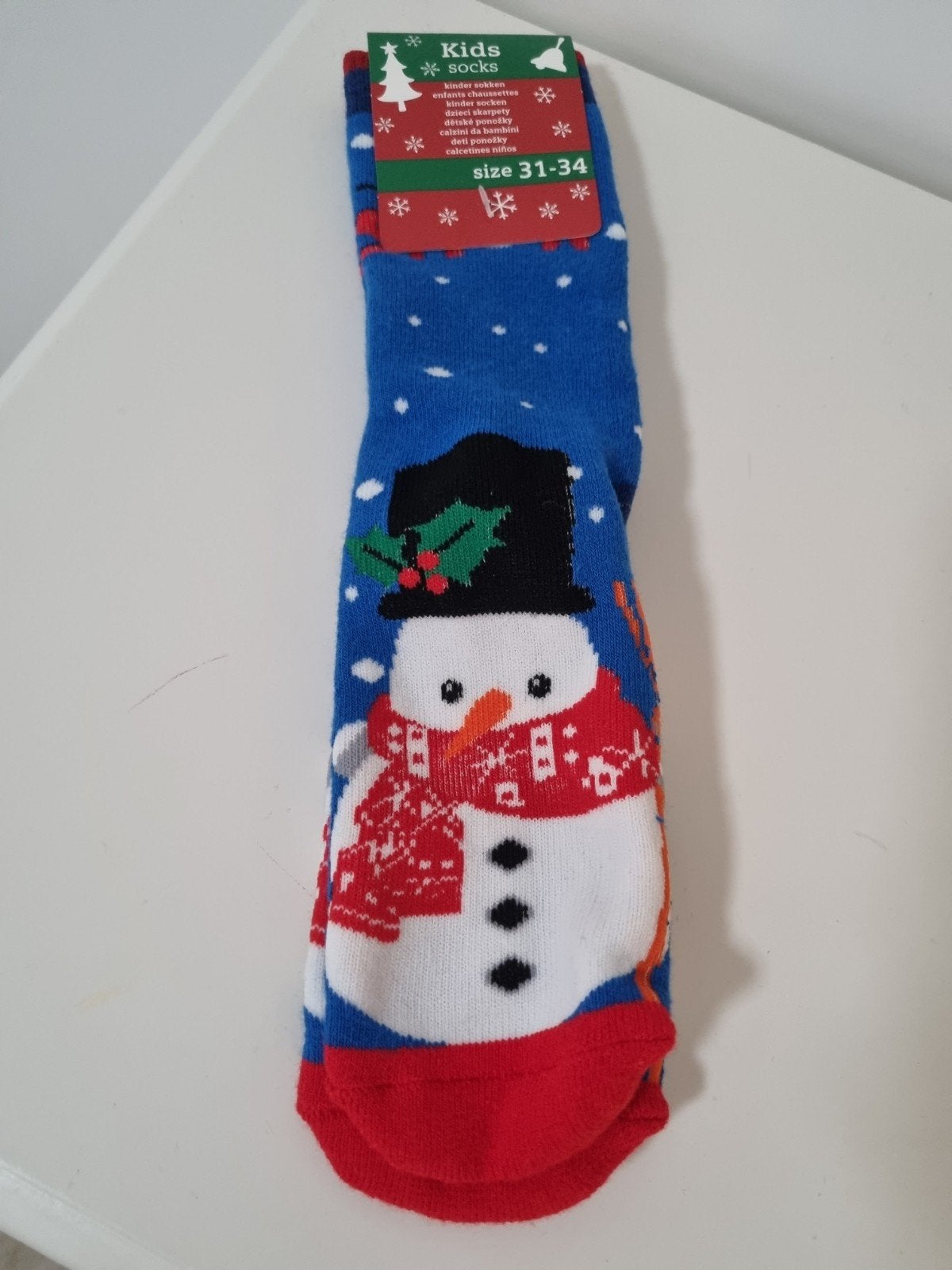 Kerstsokken anti-slip mt 31-34 NIEUW, Jongen of Meisje, Nieuw, Ophalen of Verzenden, Sokken