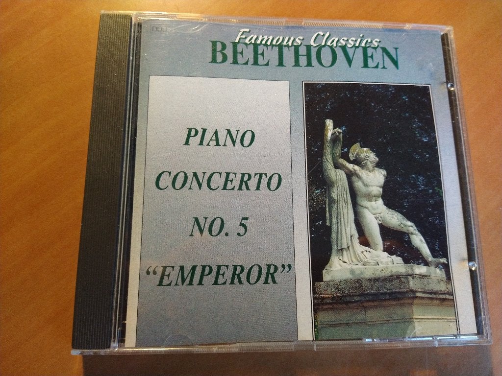 CD Beethoven. Piano Concerto NO. 5 "Emperor", Ophalen of Verzenden, Classicisme, Zo goed als nieuw, Orkest of Ballet