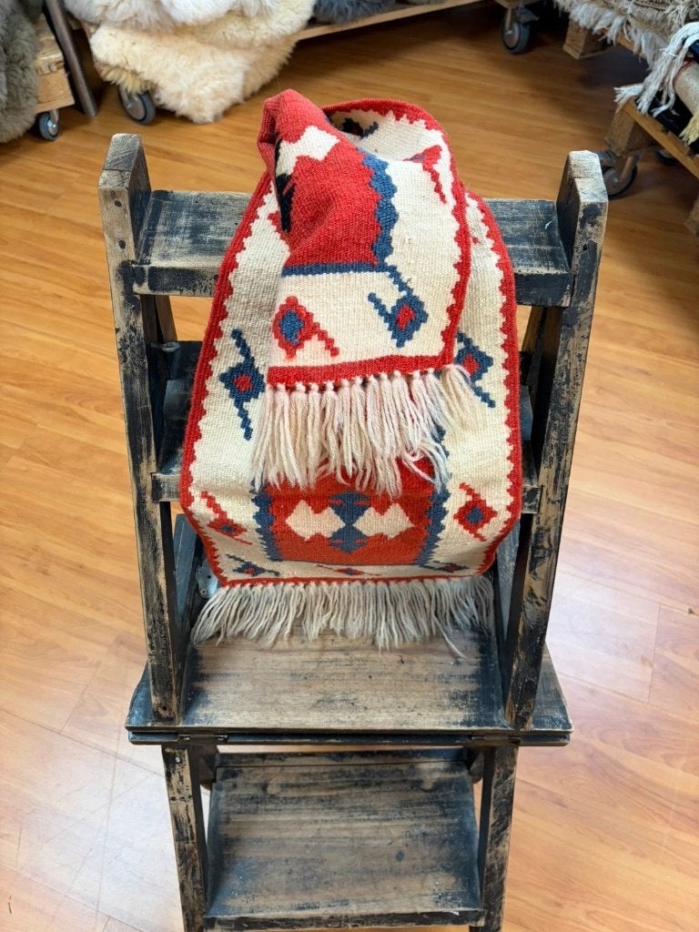 Kelim loper kleed  89/30 cm, Blauw, Zo goed als nieuw, DJT De Juiste Toon, Rechthoekig