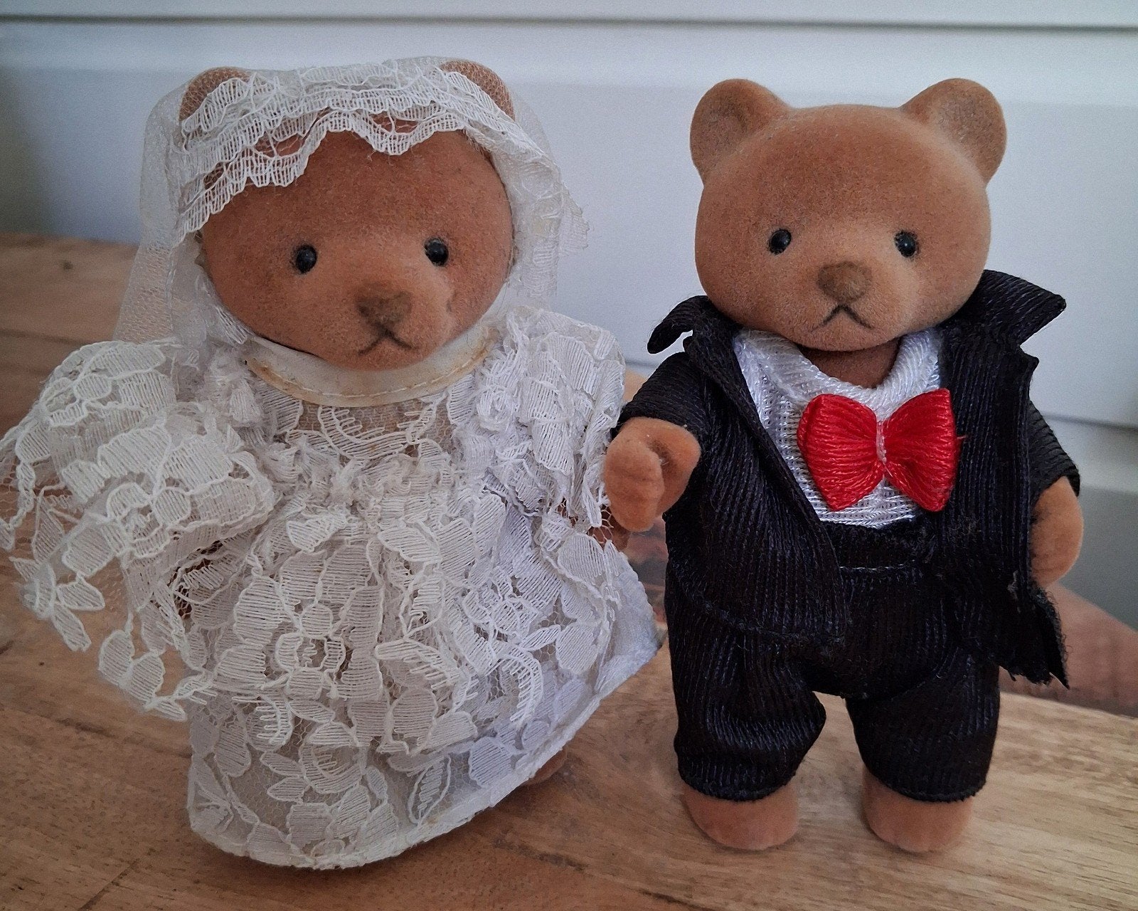 Sylvanian beren family  -  Bruidspaar, Ophalen of Verzenden
