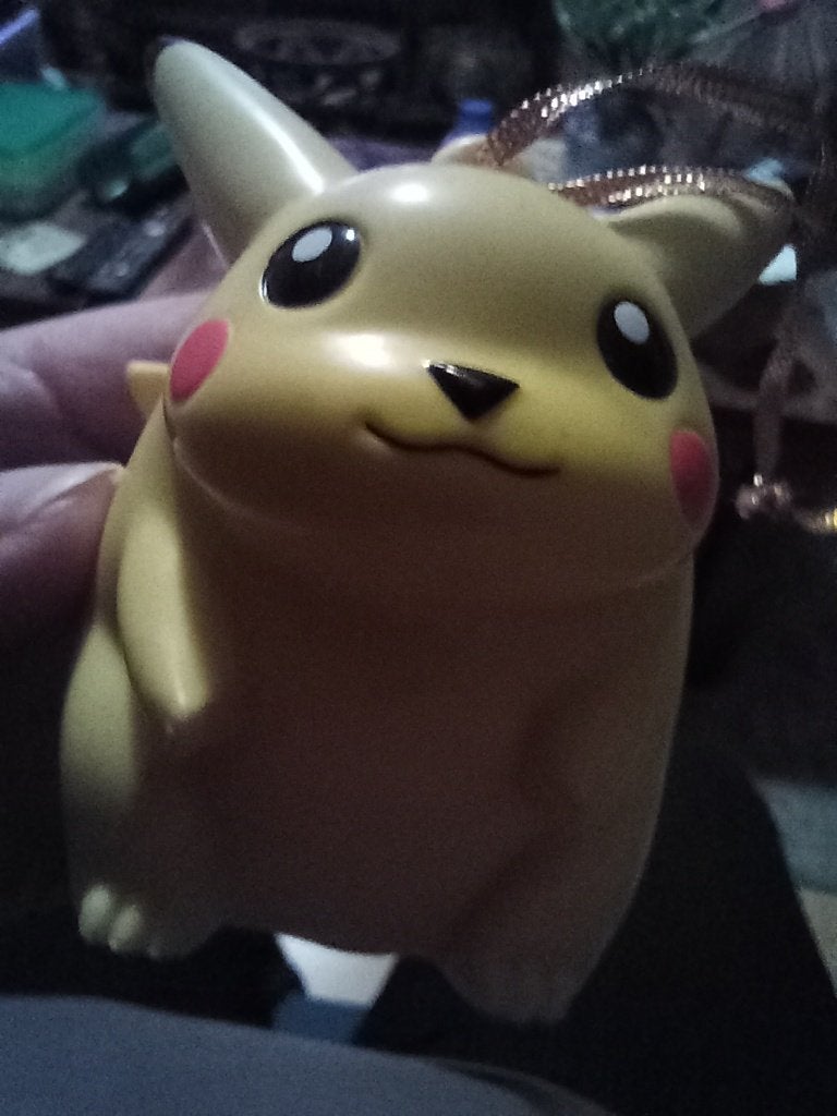 Vintage Pokémon Figuren 1999 - Pikachu en Bulbasaur, Ophalen, Gebruikt, Overige typen