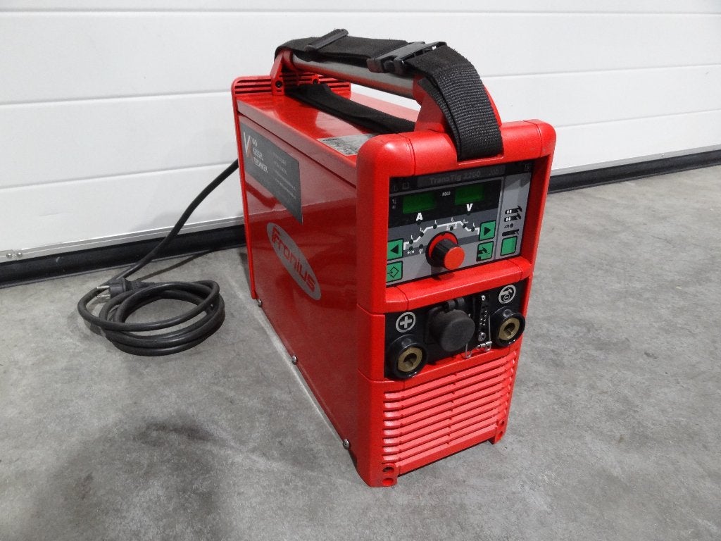 Tig lasapparaat Fronius TransTig 2200 Job Puls 230 volt, Ophalen of Verzenden, Zo goed als nieuw, 150 tot 250 ampère, Tig