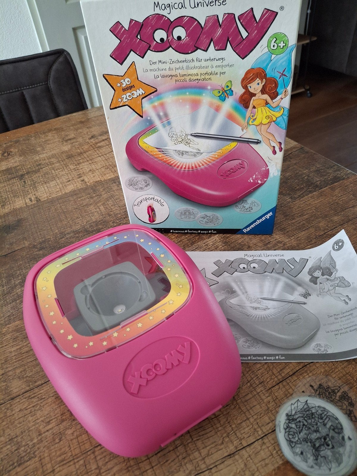 Xoomy Magical Universe Tekentafel Ravensburger, Ophalen of Verzenden, Zo goed als nieuw, Knutselen