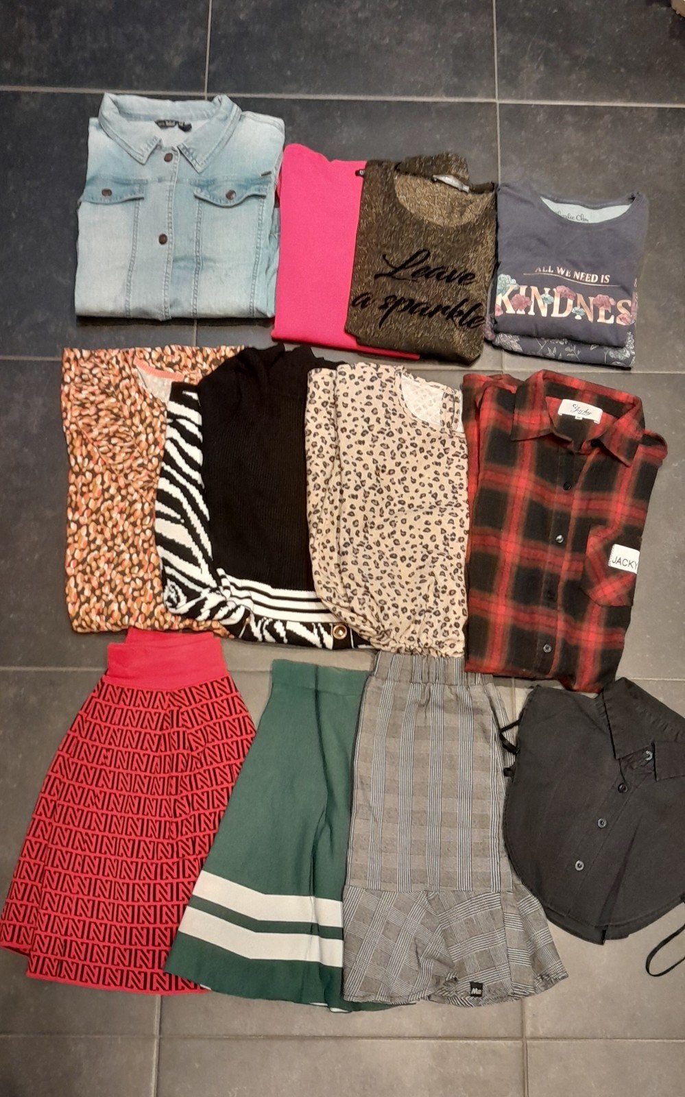 pakket meisjes maat 164, Ophalen of Verzenden, Gebruikt, Diverse merken, Meisje
