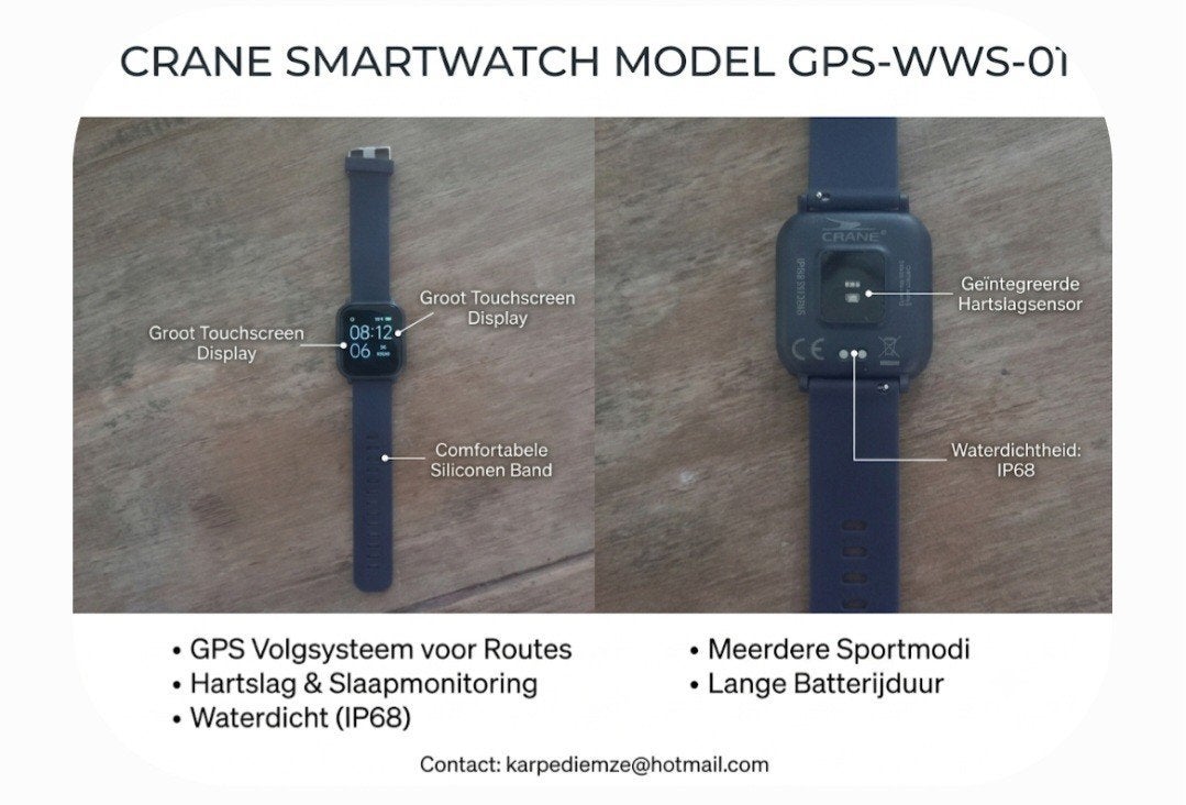 Smart watch, Ophalen of Verzenden, Nieuw
