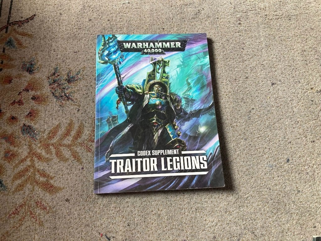 Warhammer 40k Old Thousand Sons Codex Suplemment, Ophalen of Verzenden, Gebruikt, Warhammer 40000, Boek of Catalogus