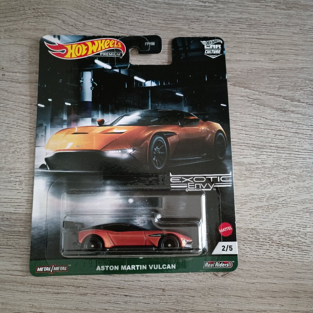 hot wheels Aston Martin Vulcan Exotic Envy, Ophalen of Verzenden, Nieuw, Auto