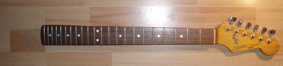 Te ruil zeldzame Squier Japan Stratocaster hals 1984, Ophalen of Verzenden, Gebruikt, Elektrische gitaar