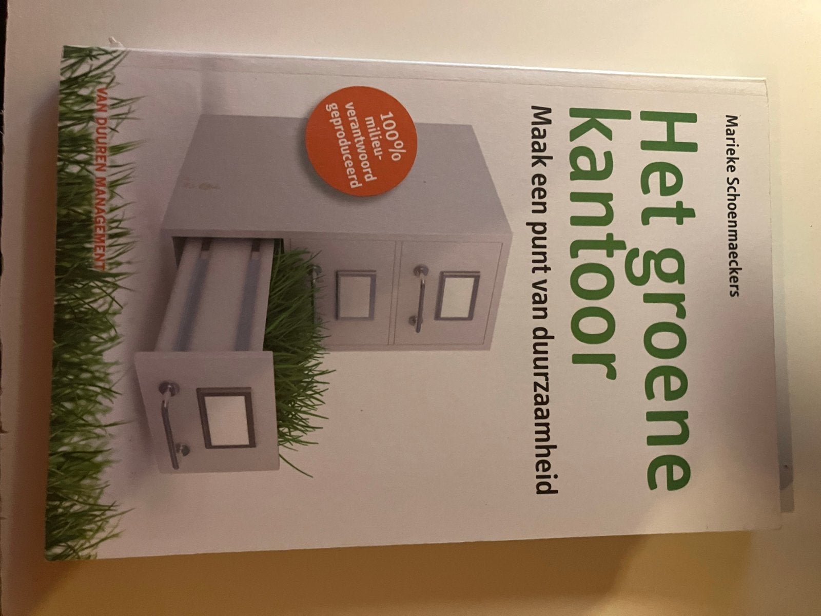 Het groene kantoor - Maak een punt van duurzaamheid, Boeken, Ophalen of Verzenden, Zo goed als nieuw, Management