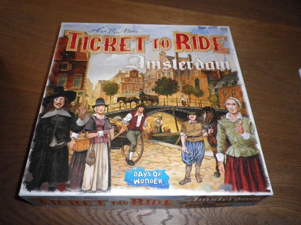 Ticket to ride Amsterdam, Ophalen, Zo goed als nieuw, Days of Wonder