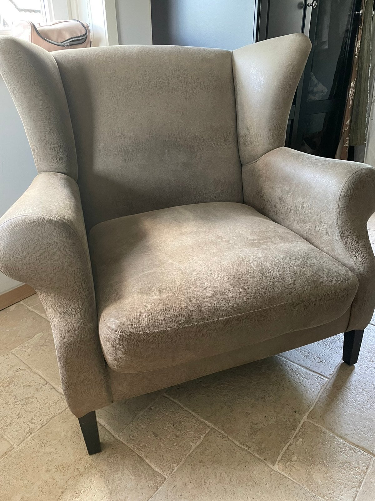 Prachtige loveseat / Oorfauteuil, Barok, 75 tot 100 cm, Ophalen of Verzenden, Zo goed als nieuw