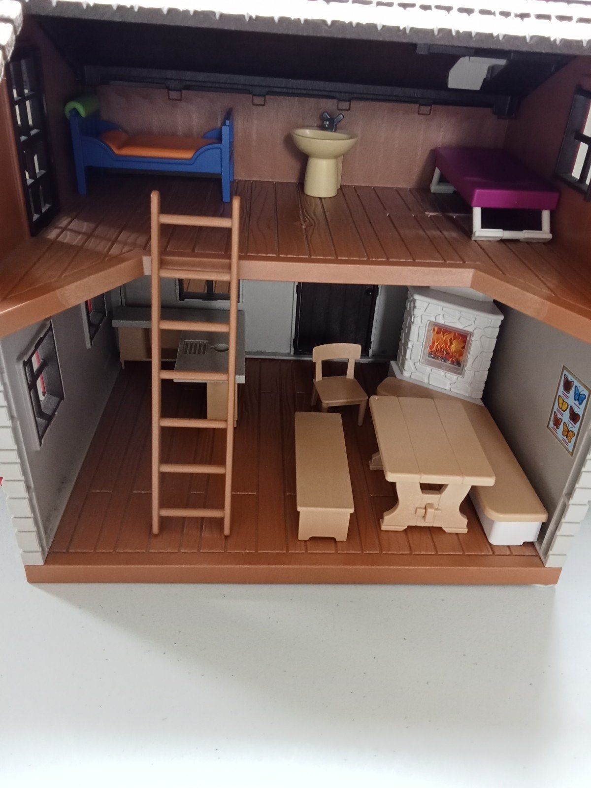 Playmobil berghut met extra's, Ophalen of Verzenden, Zo goed als nieuw, Toebehoren