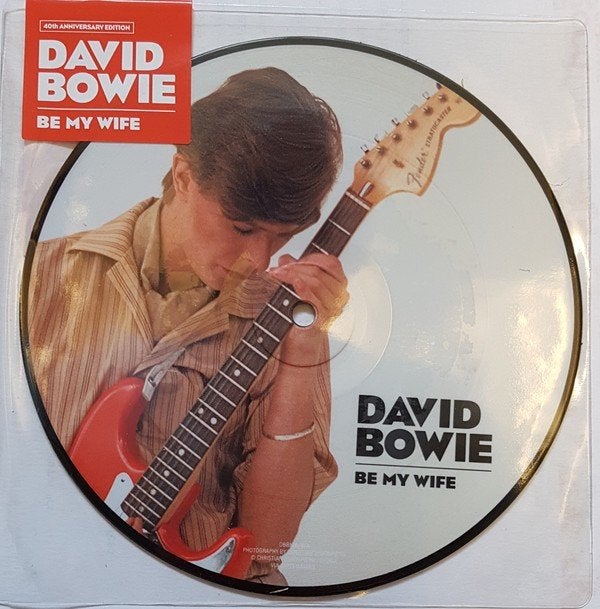 david bowie / be my wife - glam/punk/art - picture disc, Cd's en Dvd's, Verzenden, 7 inch, Geseald, Nieuw in verpakking