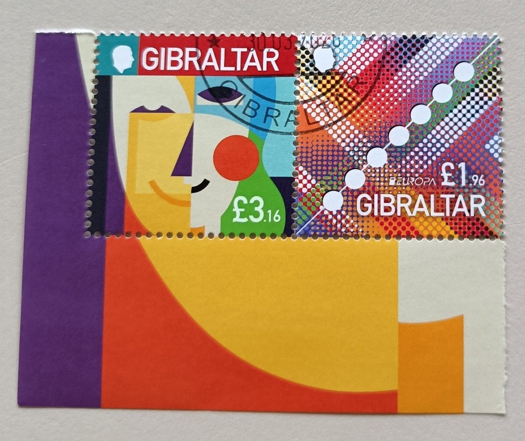 Gibraltar 2026 cept (PF) cancelled, Ophalen of Verzenden, Overige landen, Gestempeld
