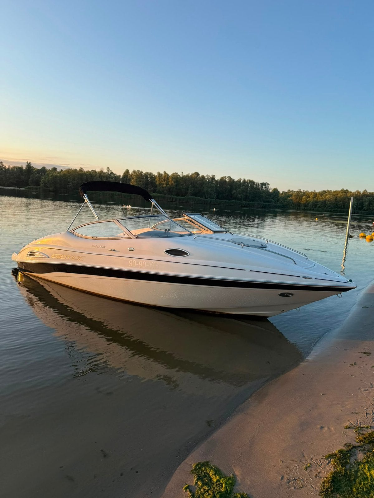 Ebbtide 2100ss cuddy - Mercruiser v8 MPI - 2008, Ophalen, Gebruikt, Binnenboordmotor, 6 m