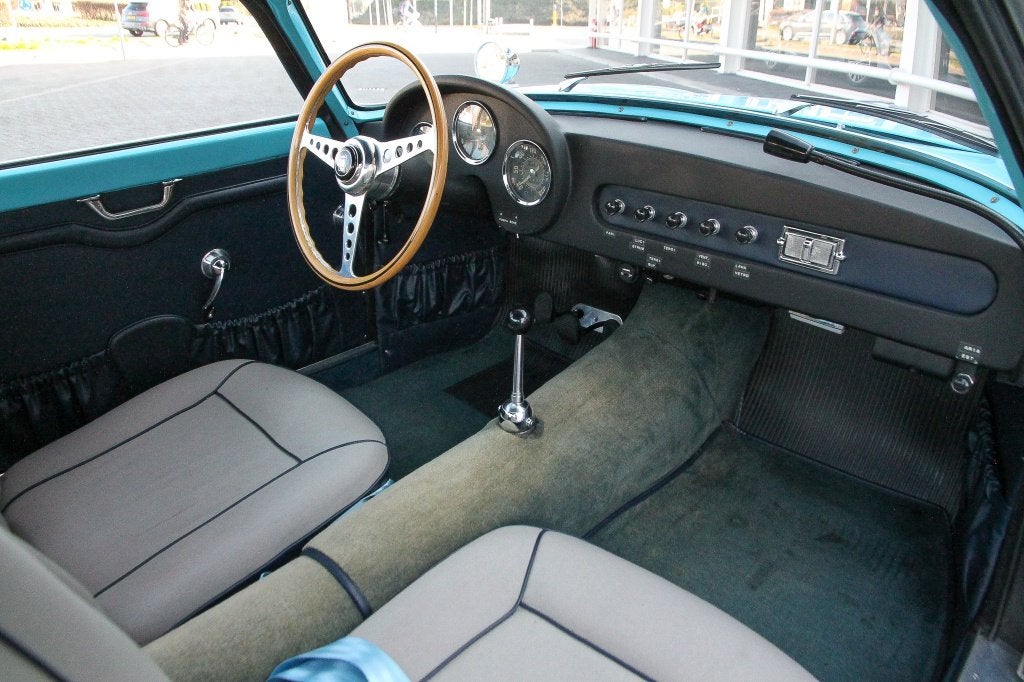 Lancia Appia Sport Zagato Zagato (bj 1962), Auto's, Oldtimers, Metallic lak, Blauw, Origineel Nederlands, Bedrijf