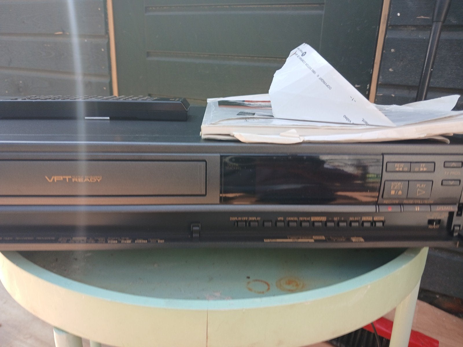 JVC HR-D540E VHS Videorecorder met afstandsbediening, Ophalen of Verzenden