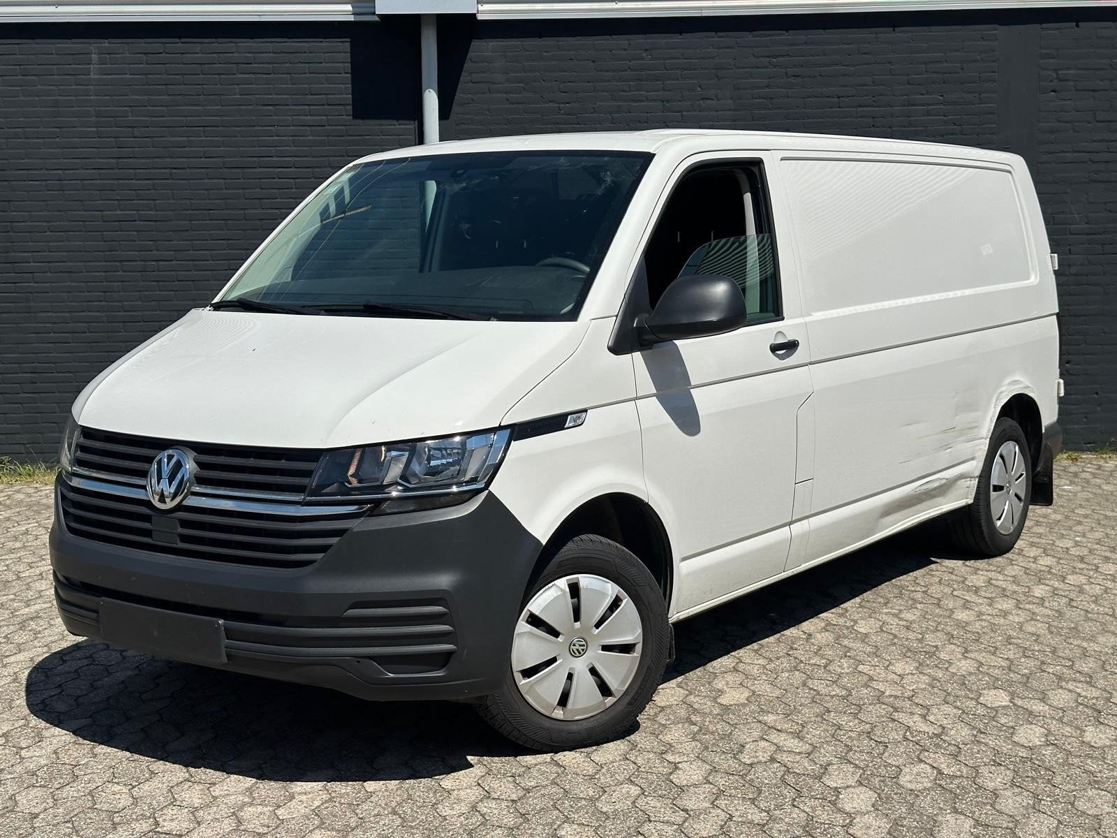 VW Transporter 2.0 TDI 150pk, 2023 29.500 km Belgisch kent, 150 pk, Wit, Bedrijf, Transporter