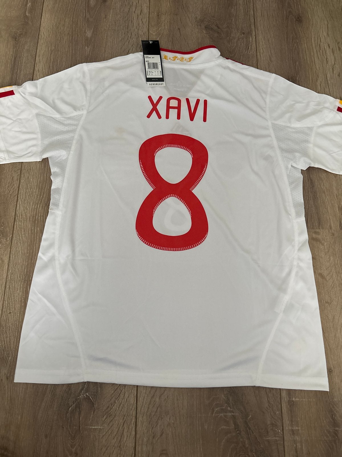 Xavi #8 Spanje shirt maat M, Maat M, Ophalen of Verzenden, Nieuw, Shirt