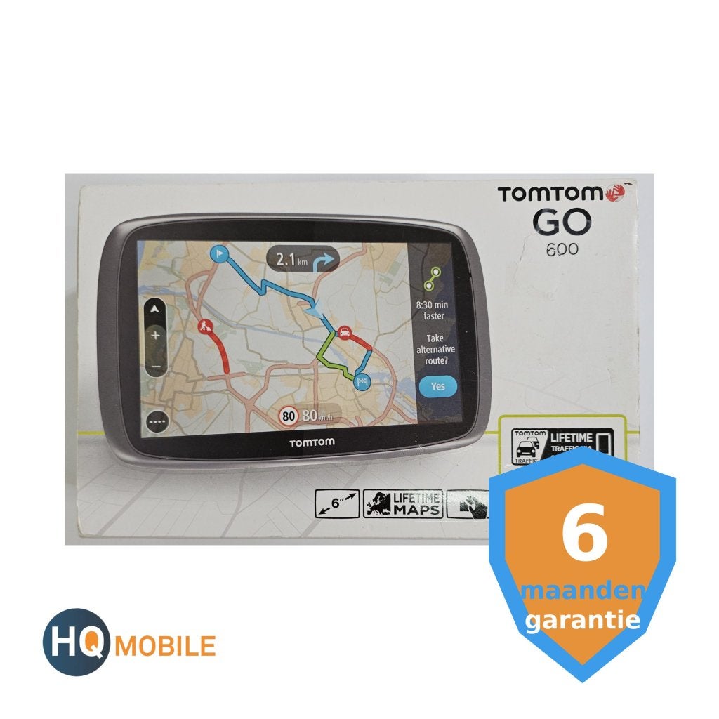 Tomtom Go 600 - Heel Europa - Lifetime maps | tweedehands, Gebruikt, Ophalen of Verzenden, Productquestions@tomtom.com, TomTom