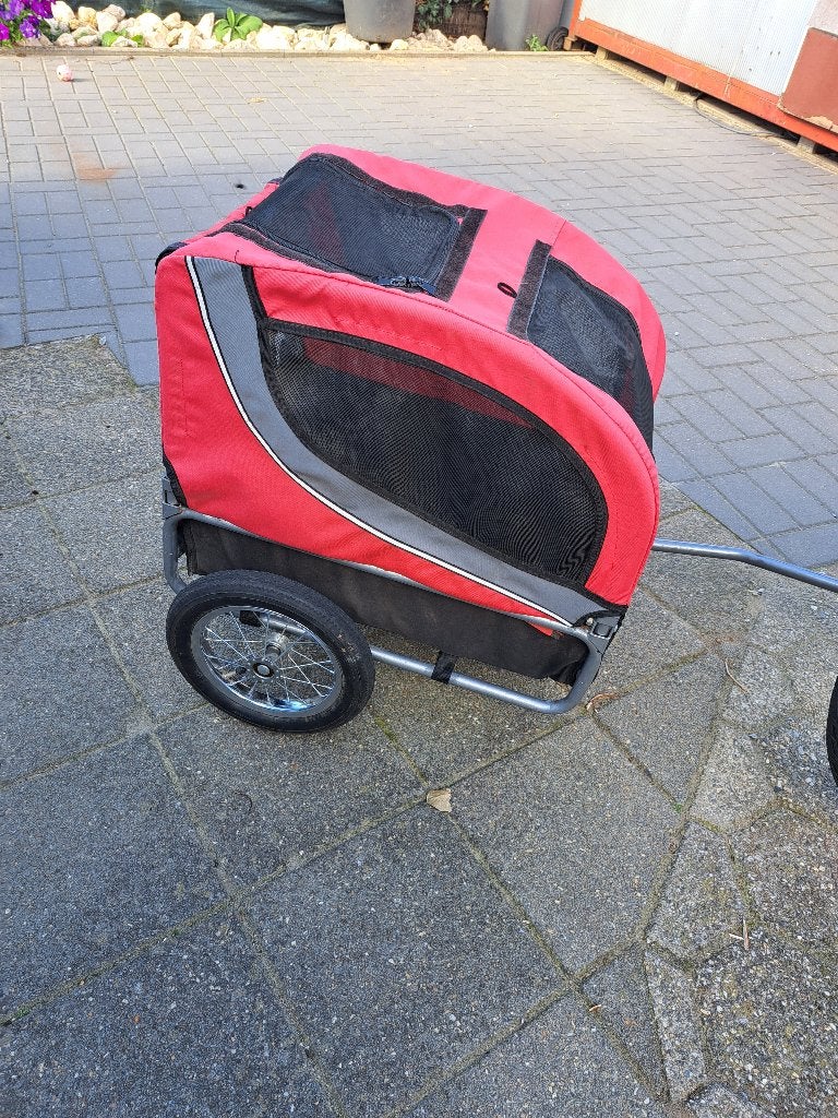 Honden fietskar, Ophalen, Gebruikt