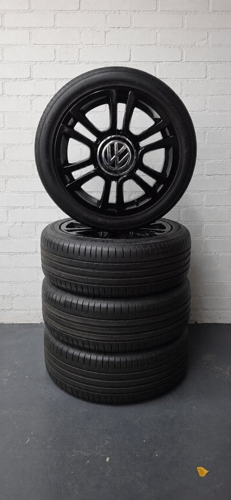 Volkswagen Up, 4x100, 185/50R16 Nexen zomerbanden, Ophalen, 16 inch, Banden en Velgen, 185 mm