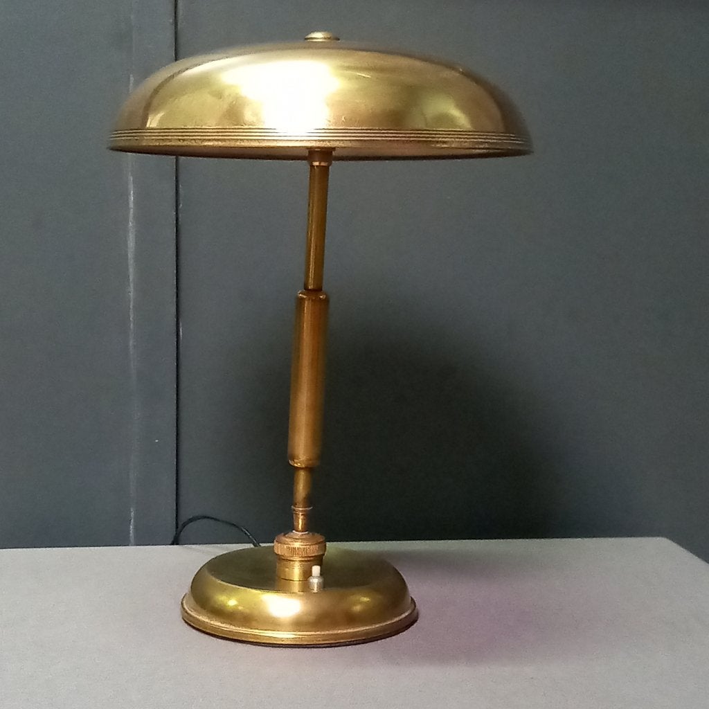 Italiaanse Vintage design tafellamp van Giovanni Michelucci, Met schakelaar, Ophalen of Verzenden, Gebruikt