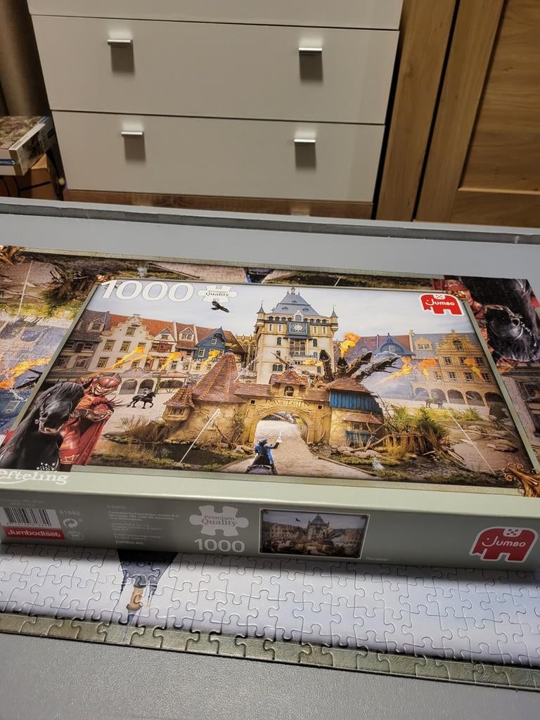 Raveleijn puzzel echt uit efteling, Hobby en Vrije tijd, Ophalen of Verzenden