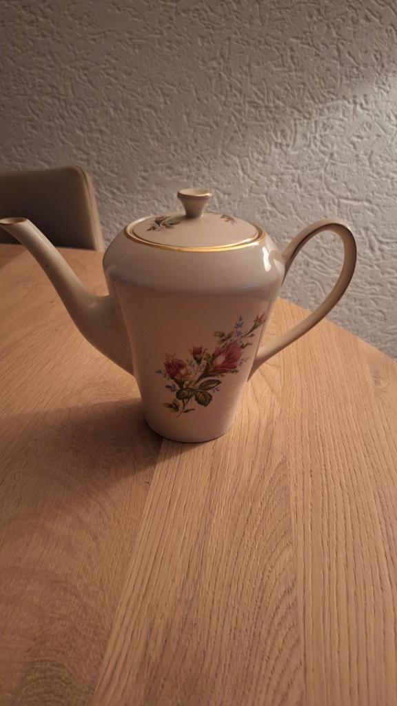 Prachtige Vintage Chodzież Theepot - Rozenmotief 4191 - Per, Ophalen of Verzenden