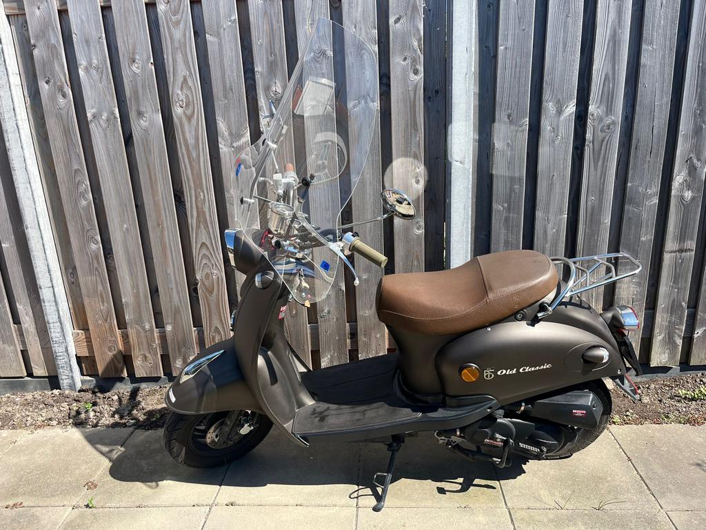 Old Classic Scooter, Fietsen en Brommers, Ophalen, Zo goed als nieuw, Benzine, Overige merken