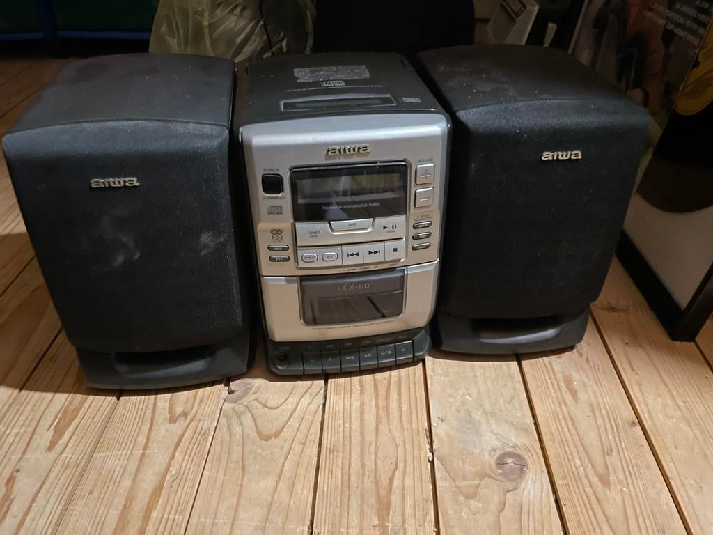 Aiwa minisetje, Ophalen, Zo goed als nieuw, Cd-speler, Overige merken