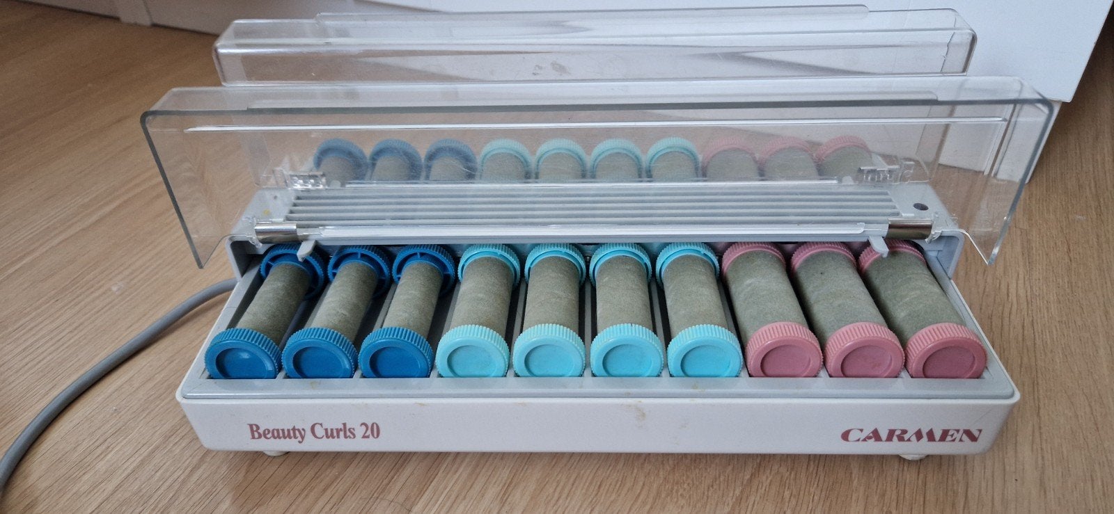 Carmen Beauty Curls 20 - Krulset met 20 rollers, Ophalen of Verzenden, Gebruikt, Krultang of Stijltang