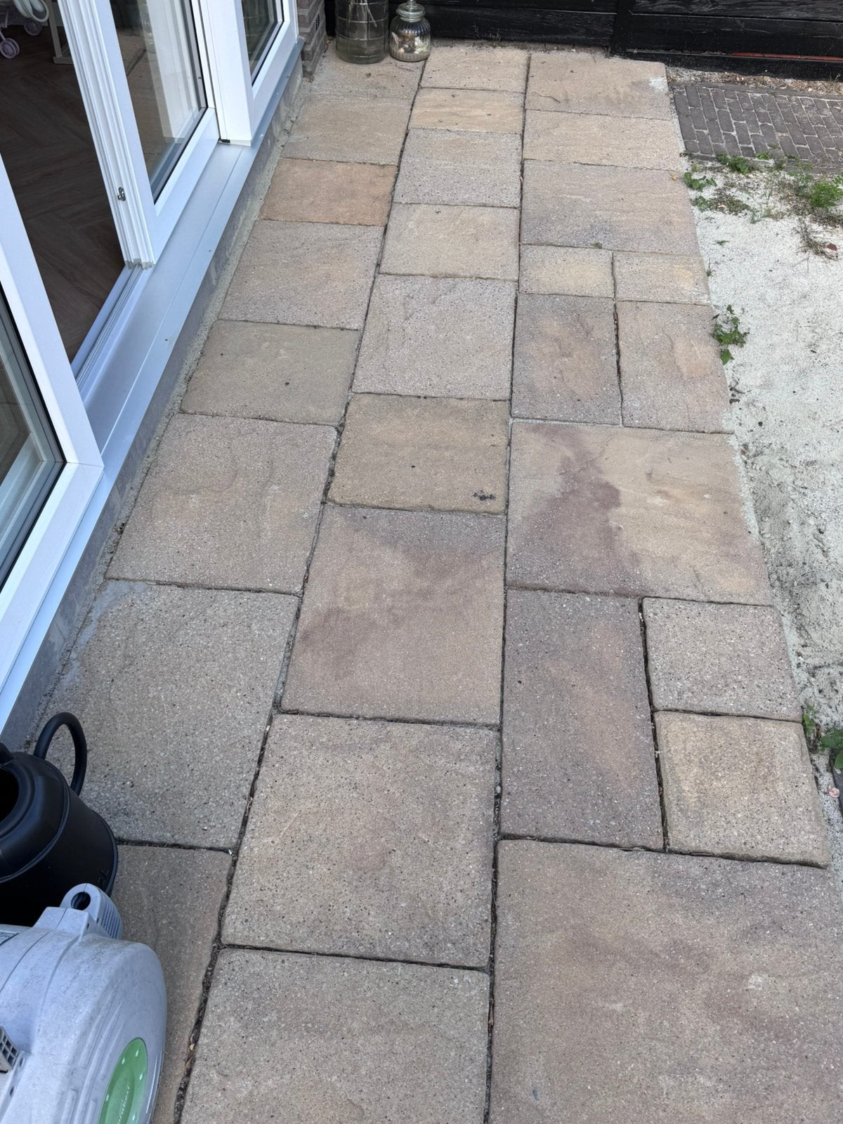 Mooi set Terras tegels, Tuin en Terras, Ophalen, Zo goed als nieuw, 10 m² of meer, Beton