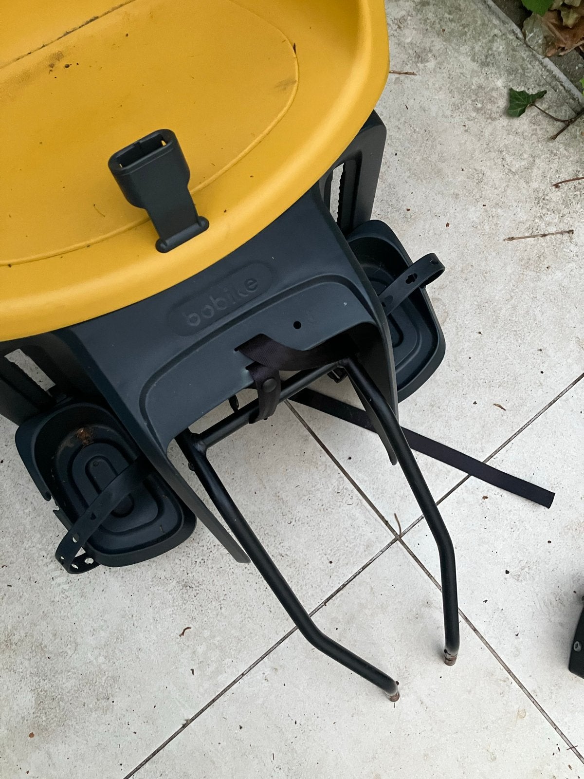 Bobike Achterzitje Geel, 15 t/m 25 kg, Achterzitje, Ophalen of Verzenden, Gebruikt