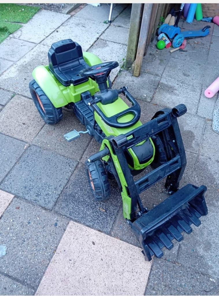 Tractor voor kinderen, Ophalen, Zo goed als nieuw, Trapvoertuig