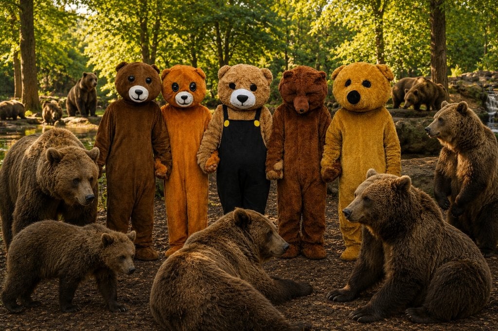 Bolleke, Bella, Pol, Brom & Grote Knuffelbeer onze Beren, Ophalen of Verzenden, Zo goed als nieuw, Verjaardag