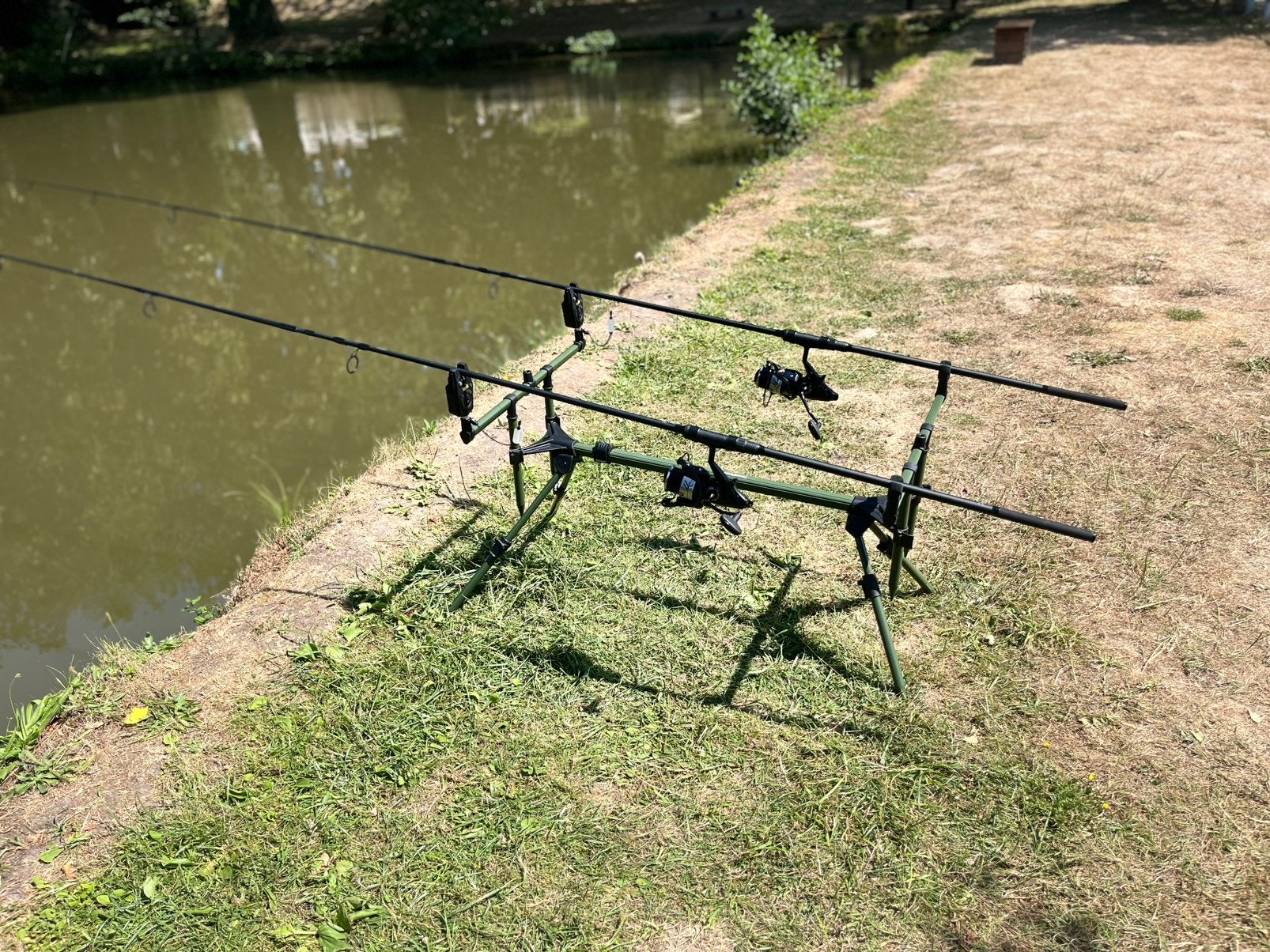 Volledeige karperset, Watersport en Boten, Ophalen, Zo goed als nieuw, Complete set