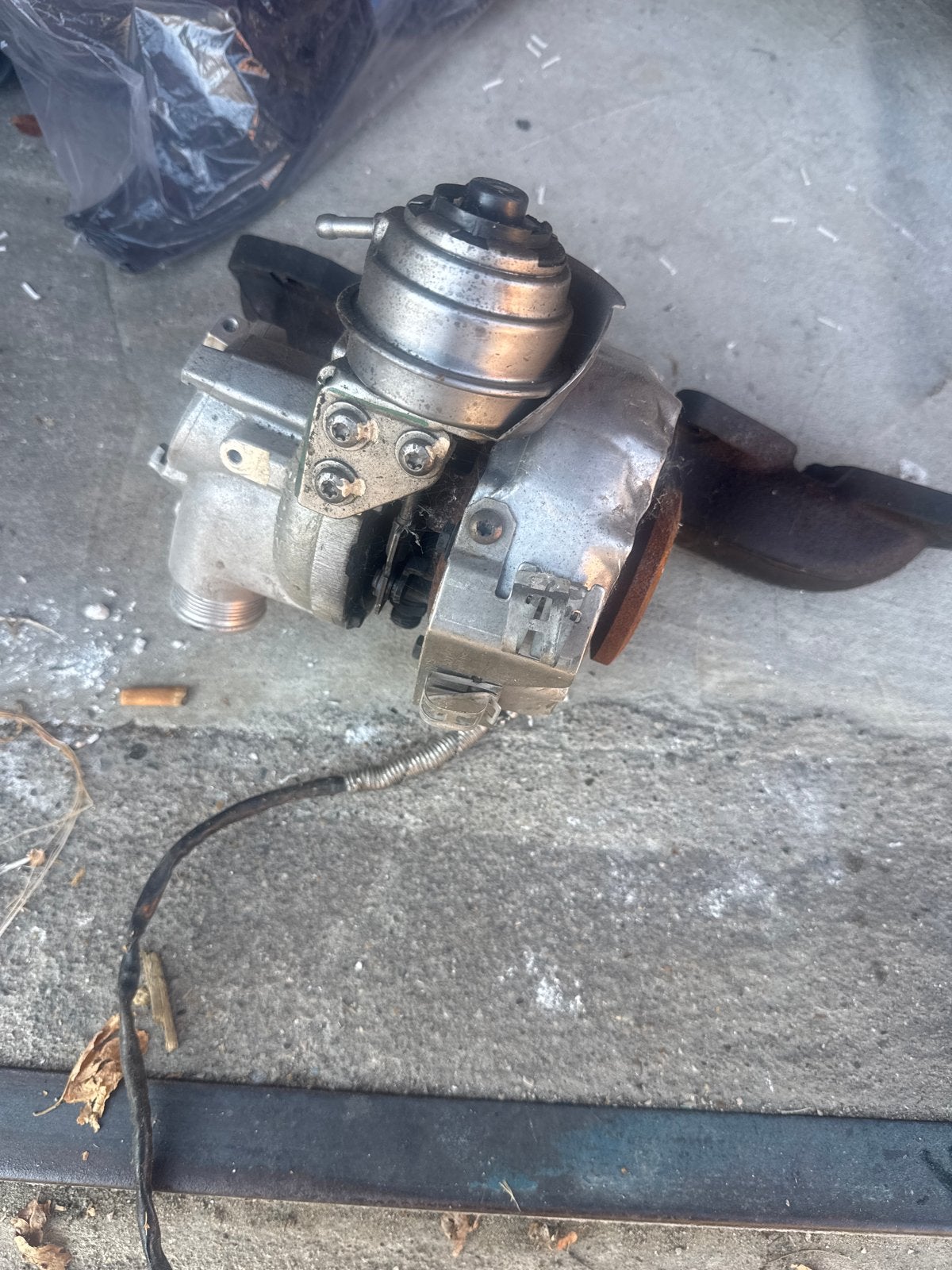 Defecte turbo voor Volkswagen Golf 7 GTD, Ophalen of Verzenden, Gebruikt, Volkswagen