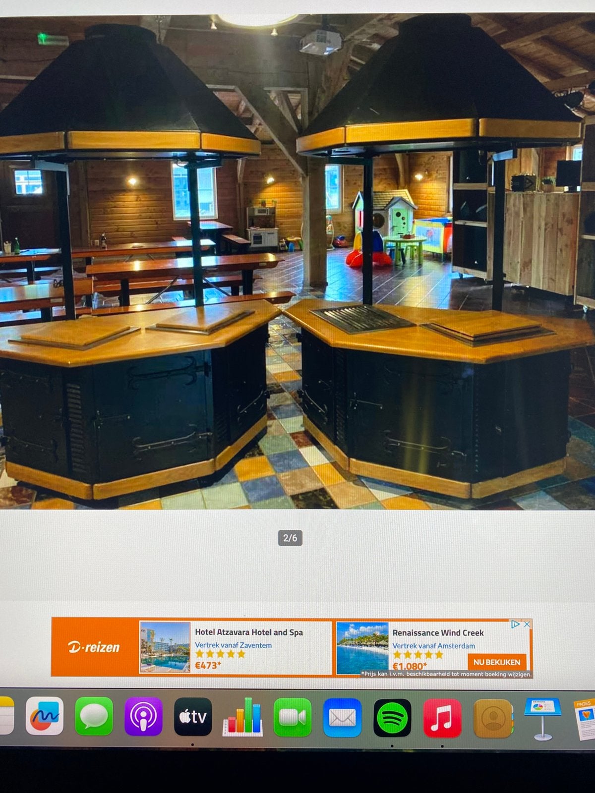 mooie grote horeca BBQ-GRILL buitenkeuken, Tuin en Terras, Buitenkeukens, Ophalen, Zo goed als nieuw, Gas
