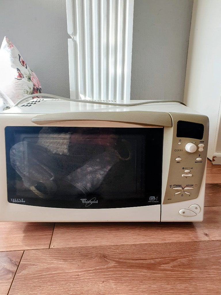 Combi magnetron, Ophalen, Combimagnetron, Zo goed als nieuw, Draaiplateau