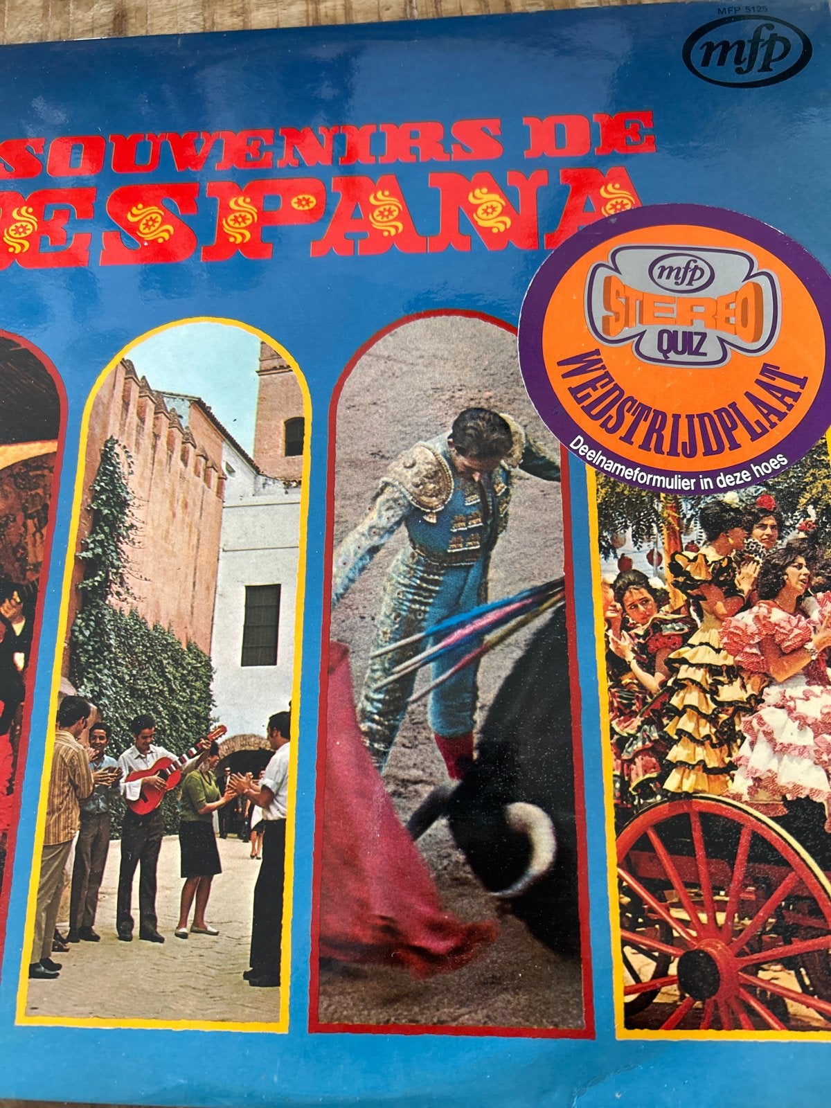 Souvenirs de España LP - Spaanse muziek, Ophalen of Verzenden, Gebruikt