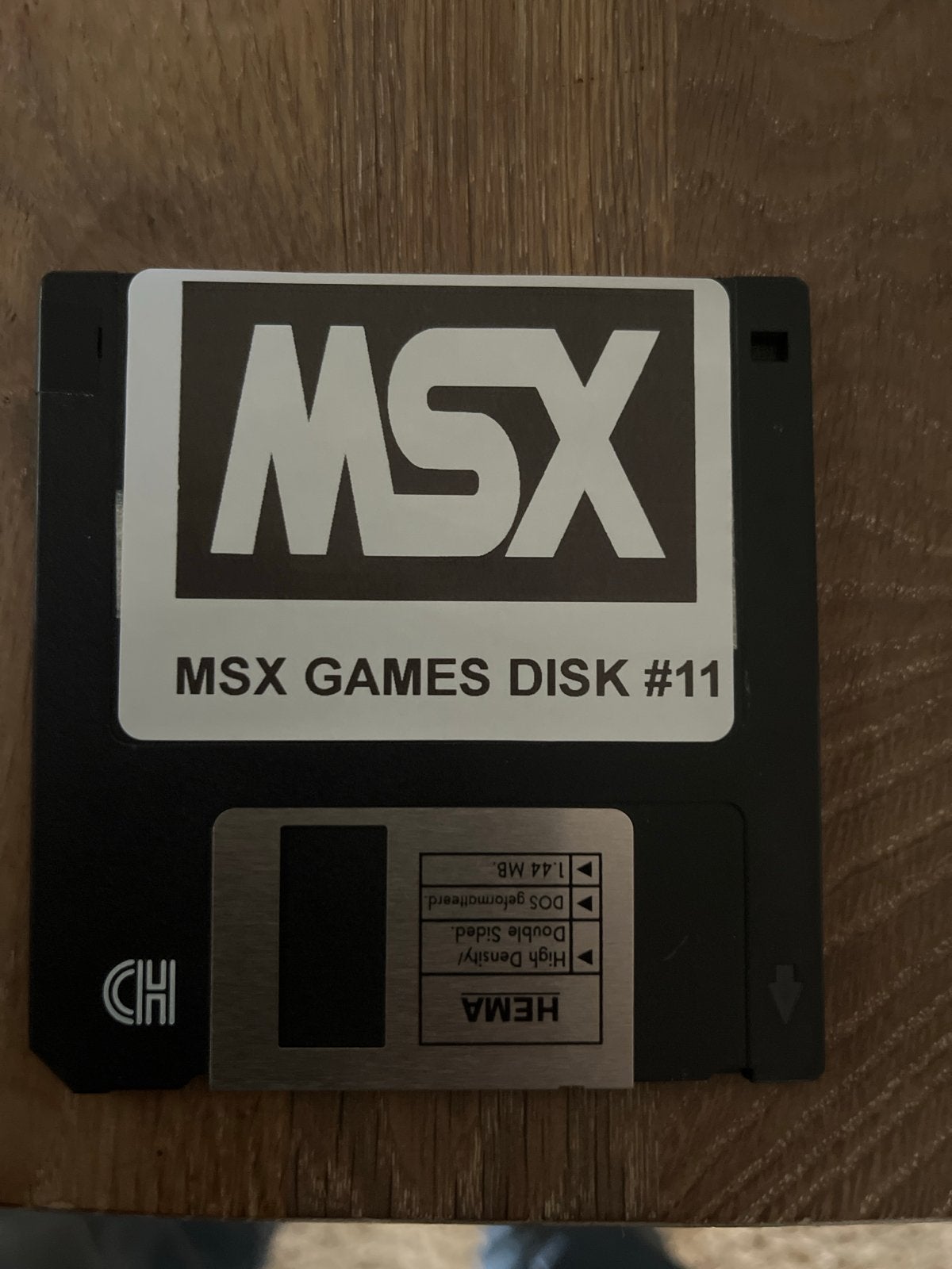 MSX Games Disk #11 - Vintage Floppy Disk, Gebruikt, Overige genres, 1 speler, Ophalen of Verzenden
